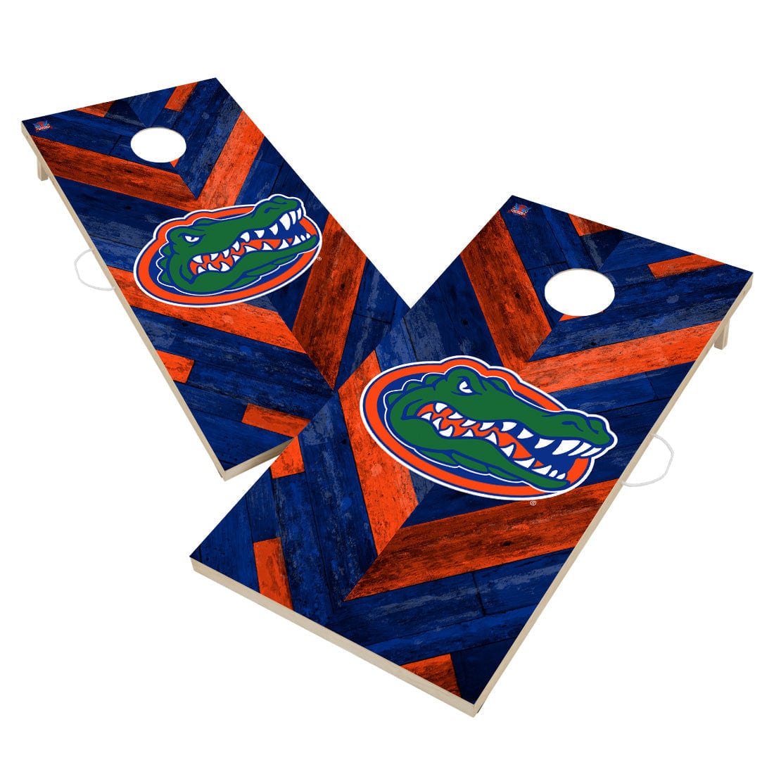 Florida Gators UF Cornhole Board Set - Herringbone Design