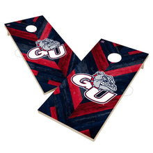 Gonzaga University Bulldogs ZAGS Cornhole Board Set - Herringbone Design
