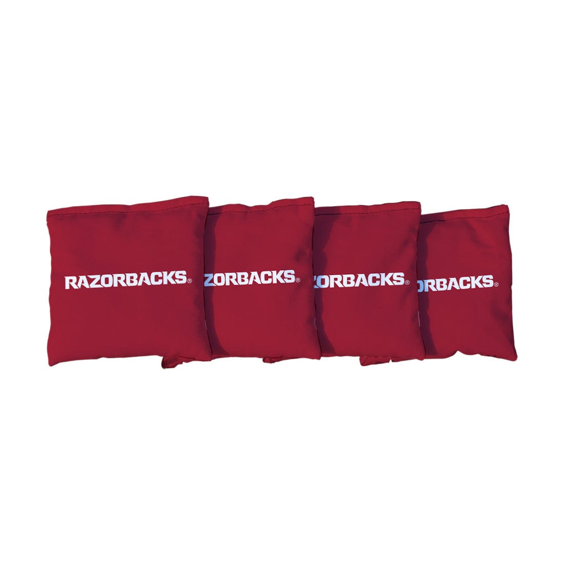 Arkansas Razorbacks Red Cornhole Bags