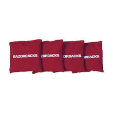 Arkansas Razorbacks Red Cornhole Bags
