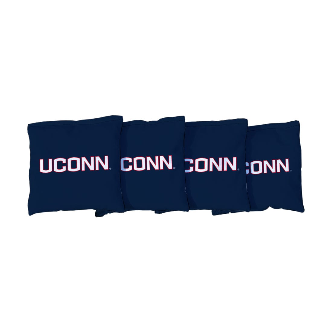 Connecticut UCONN Huskies Blue Cornhole Bags