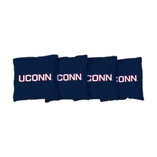 Connecticut UCONN Huskies Blue Cornhole Bags
