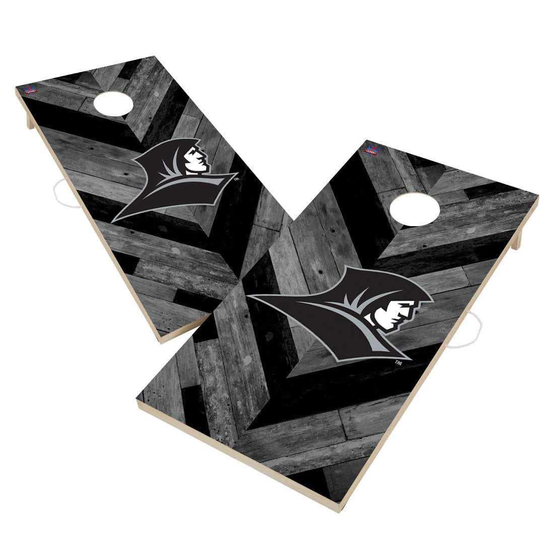 Providence College Friars Cornhole Board Set - Herringbone Design