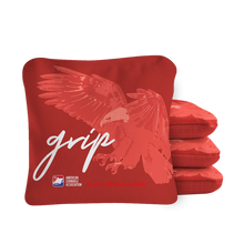 Grip N’ Glide Synergy Pro Red Cornhole Bags
