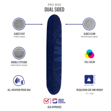 Official ACA Tournament Badge Synergy Pro Blue Bag Specs
