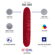 Official ACA Tournament Badge Synergy Pro Red Bag Specs
