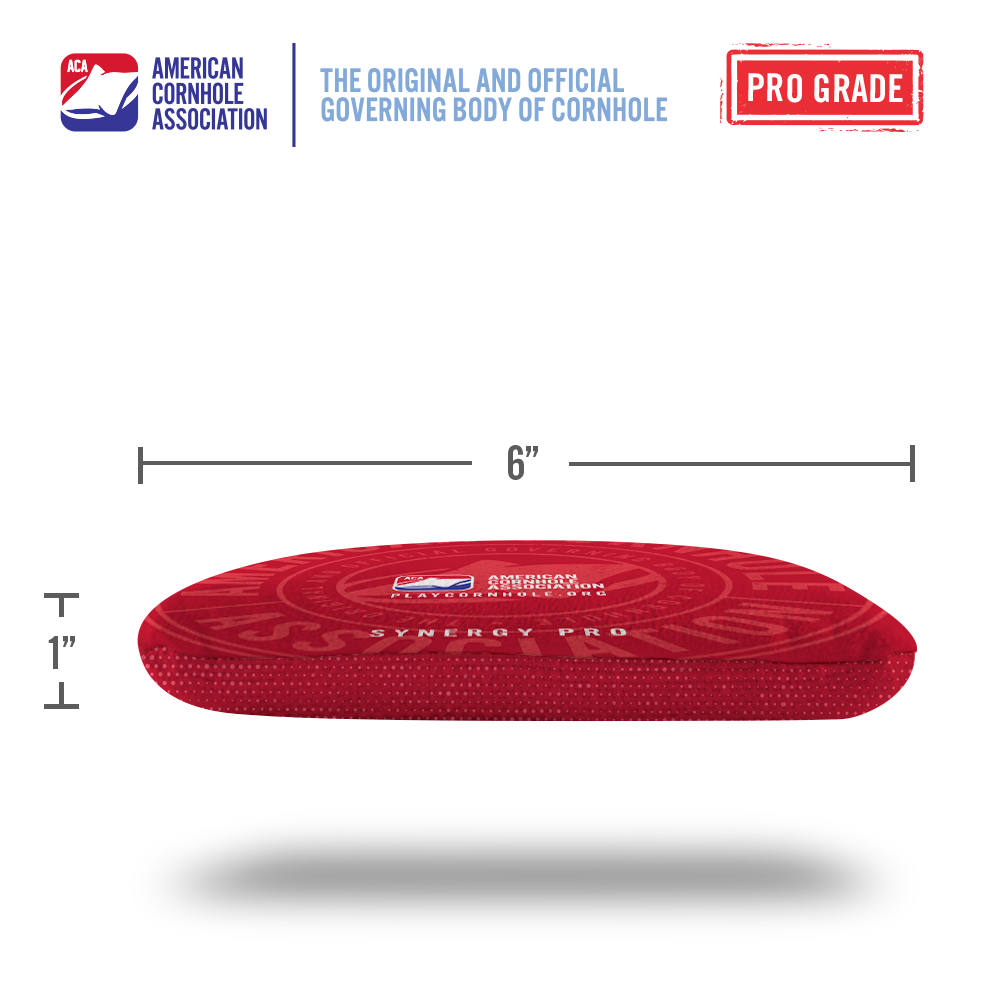 Official ACA Tournament Badge Synergy Pro Red Bag Dimensions 