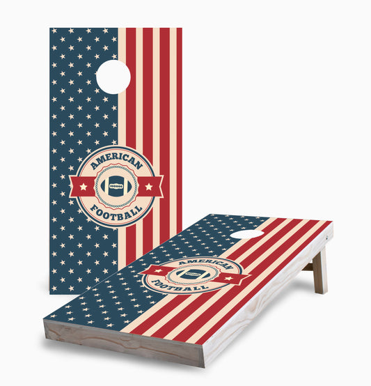 American Football Cornhole Boards