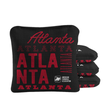 Gameday Atlanta Football Synergy Pro Black Cornhole Bags
