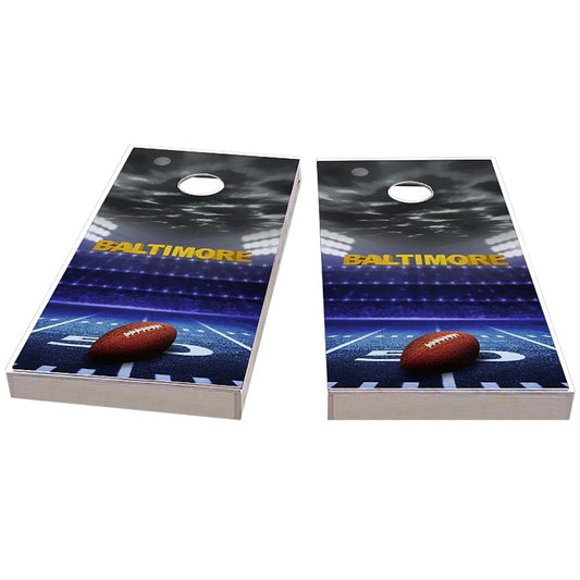 Baltimore Football Cornhole Boards