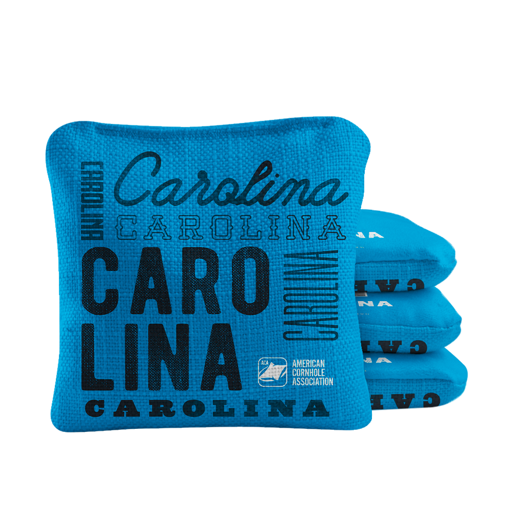 Gameday Carolina Football Synergy Pro Blue Cornhole Bags