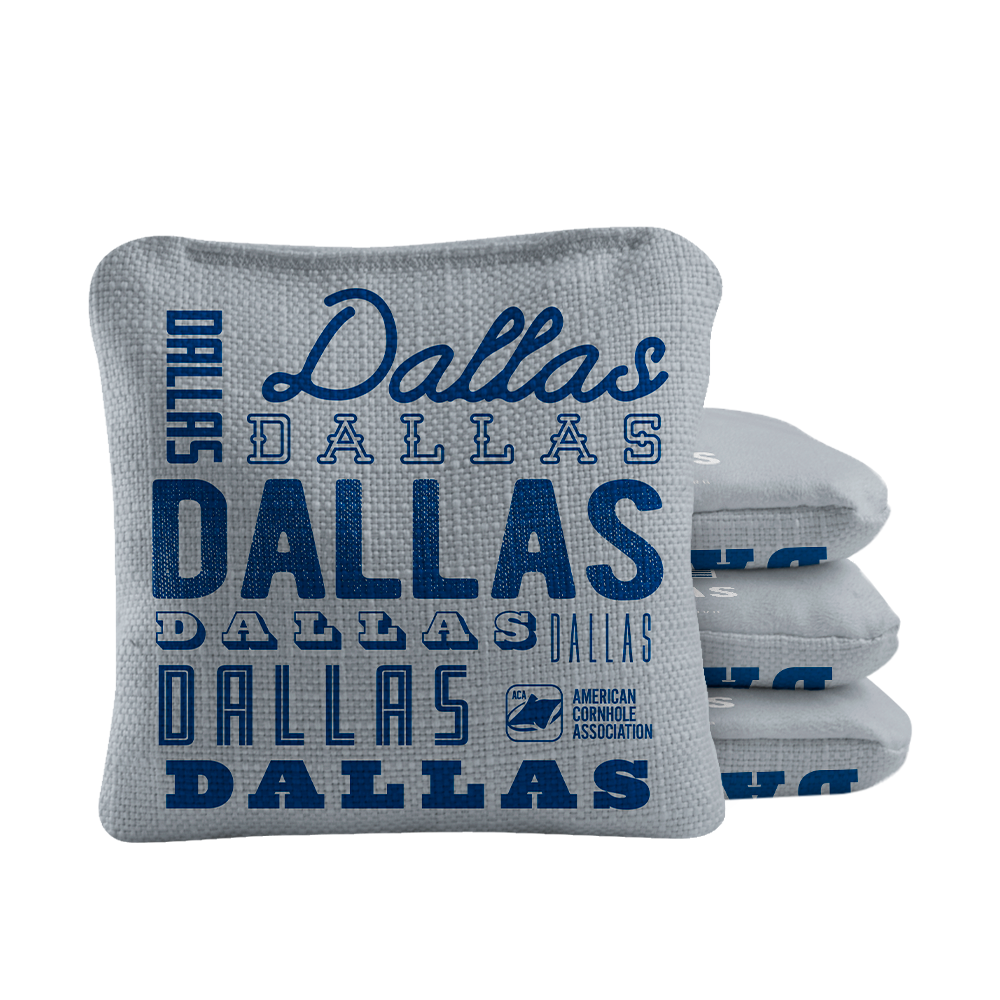 Gameday Dallas Football Synergy Pro Gray Cornhole Bags