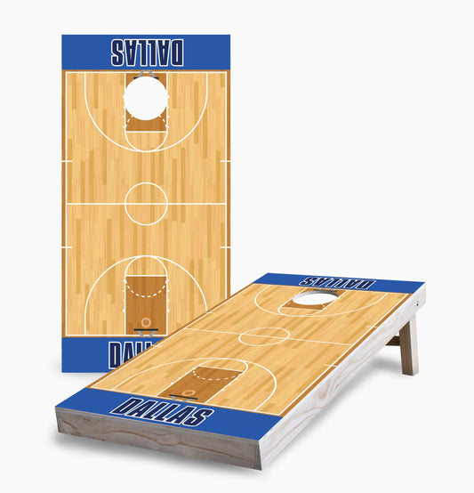 Dallas Basketball Cornhole Boards