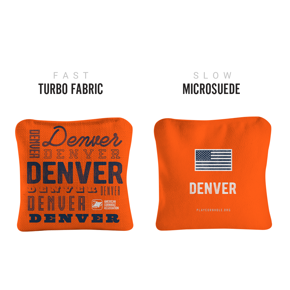 Gameday Denver Football Synergy Pro Orange Bag Fabric