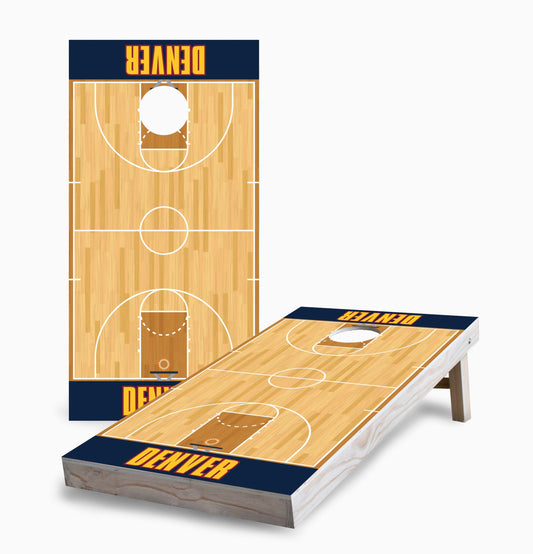 Denver Basketball Cornhole Boards