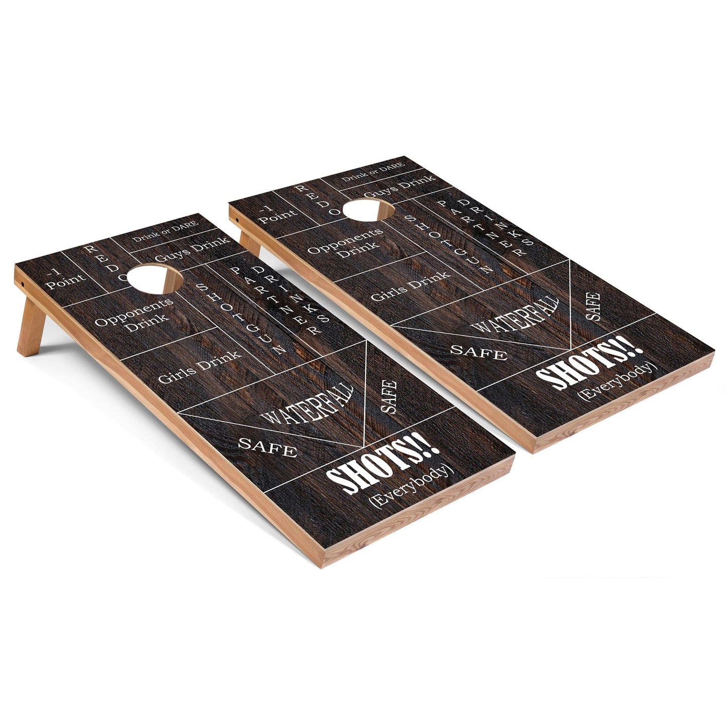 Drinking Game All-Weather Cornhole Set