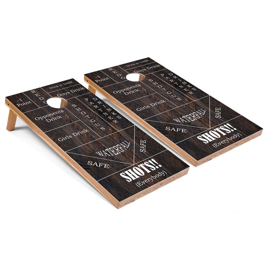 Drinking Game All-Weather Cornhole Set