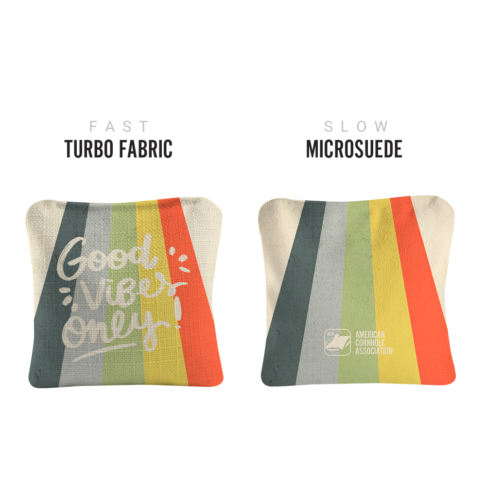 Good Vibes bag fabric