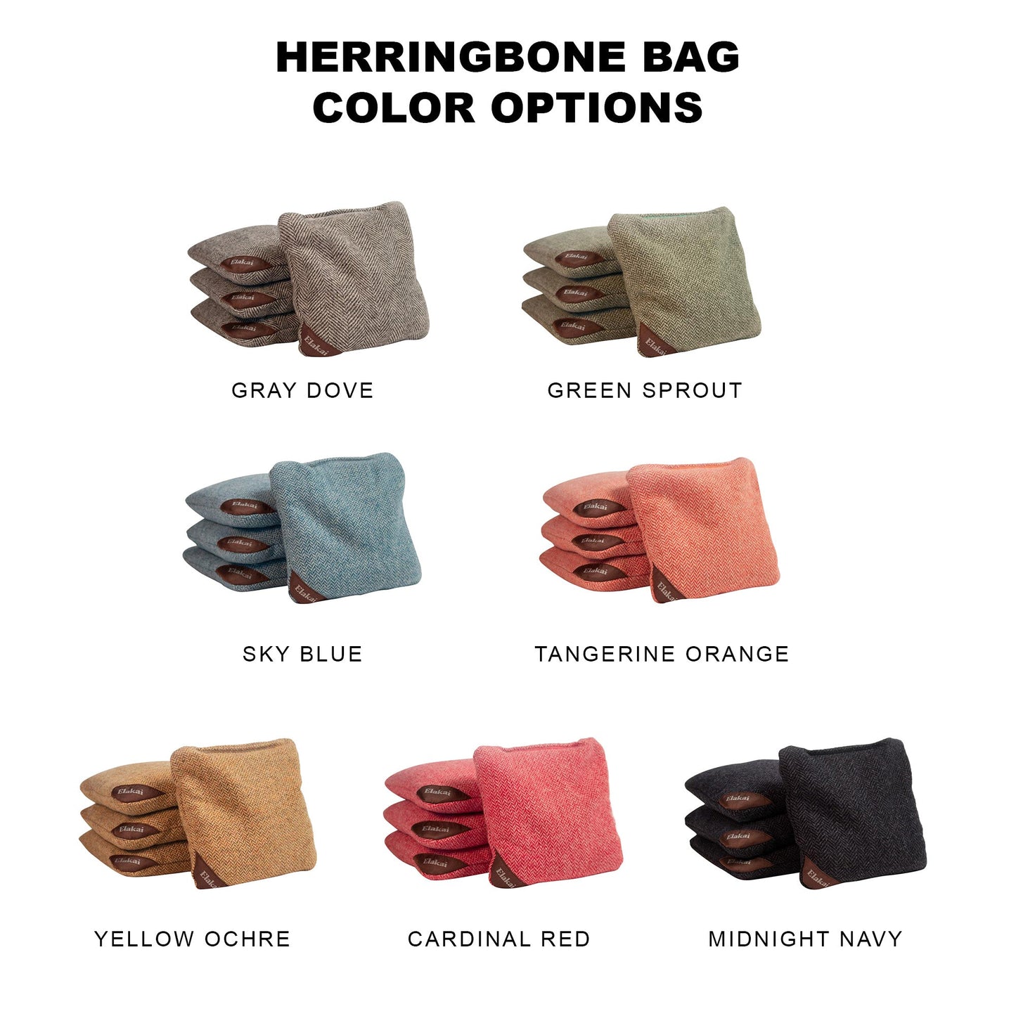 herringbone bag color options