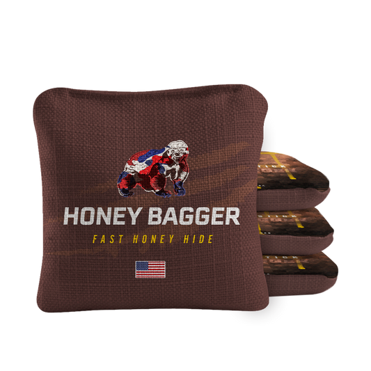 Honey Bagger Synergy Pro Brown Cornhole Bags