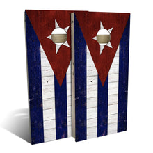 Cuba Flag Cornhole Boards
