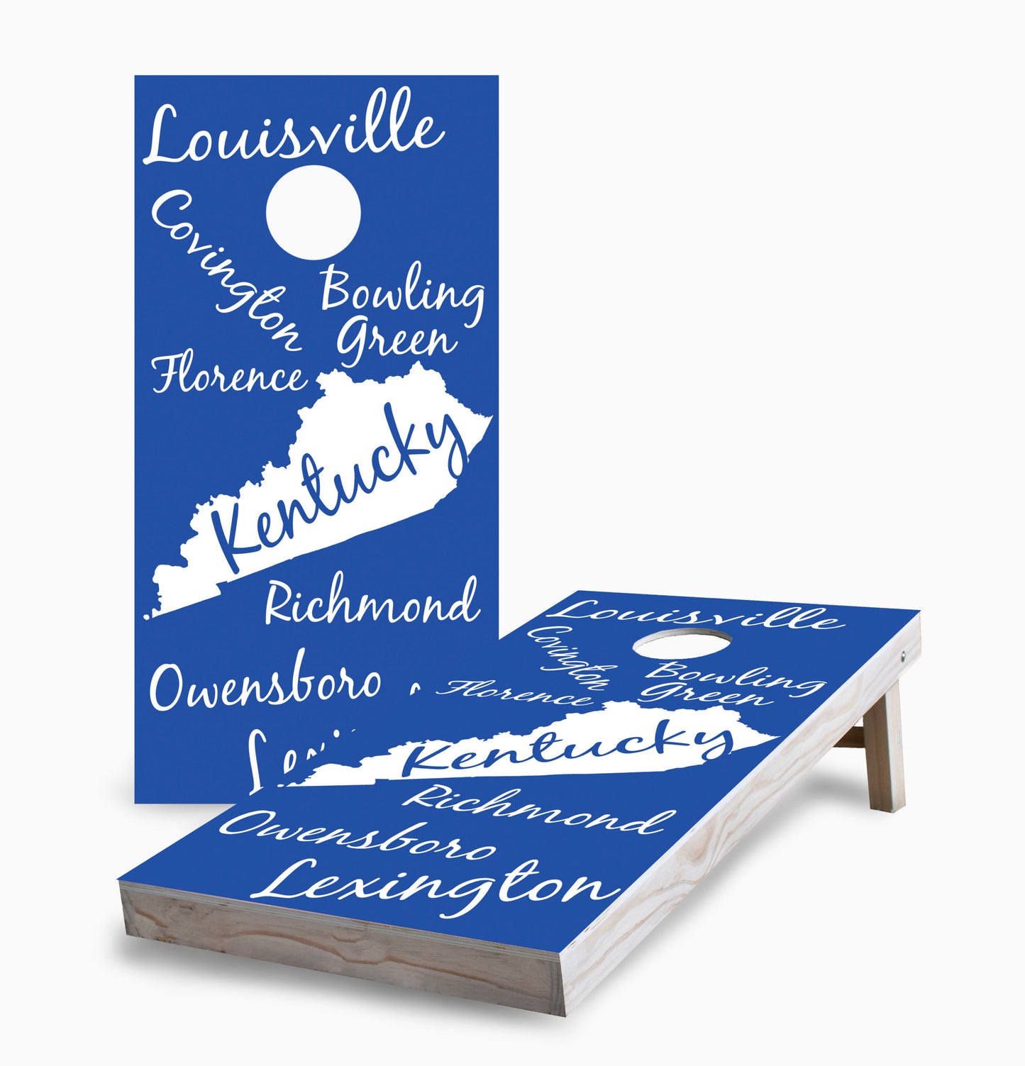 Kentucky State Pride Cornhole Boards