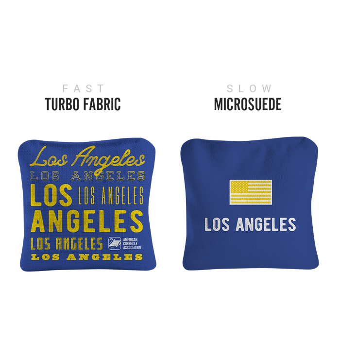 Gameday Los Angeles Football Royal Blue bag fabric