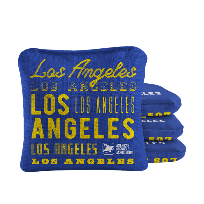 Gameday Los Angeles Football Royal Blue Synergy Pro Cornhole Bags