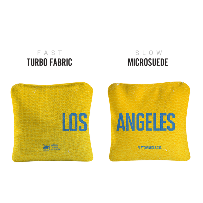 Gameday Los Angeles Yellow bag fabric