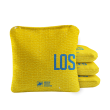 Gameday Los Angeles Yellow Synergy Pro Cornhole Bags
