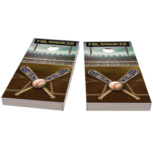 Milwaukee Baseball Cornhole Boards