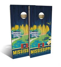 Mississippi State Pride Cornhole Boards
