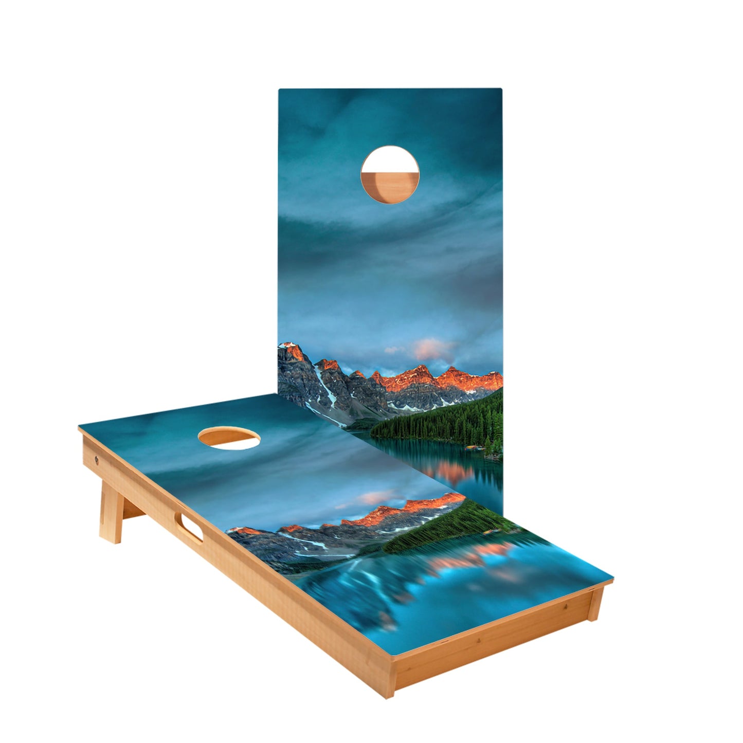 Mountain Range Cornhole Boards