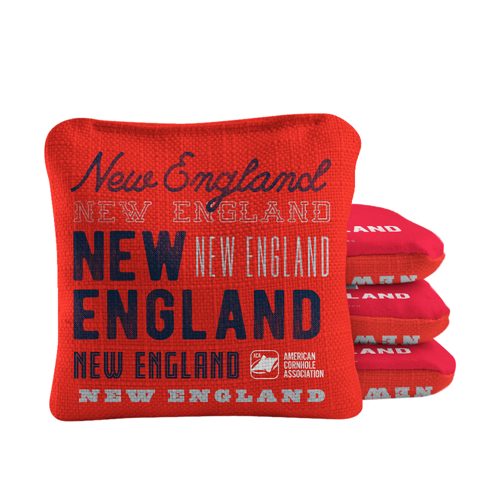 Gameday New England Football Synergy Pro Red Cornhole Bags