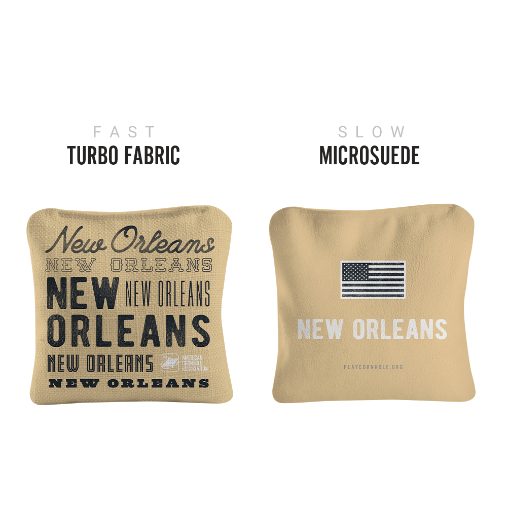 Gameday New Orleans Football Synergy Pro Gold Bag Fabric