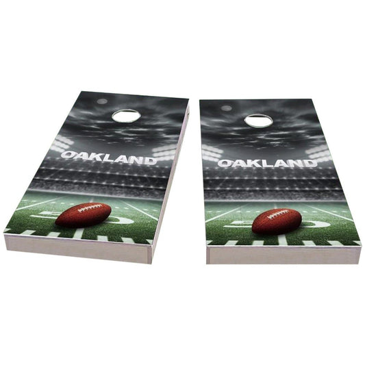 Oakland Football Cornhole Boards