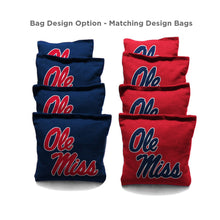 ole miss cornhole bags
