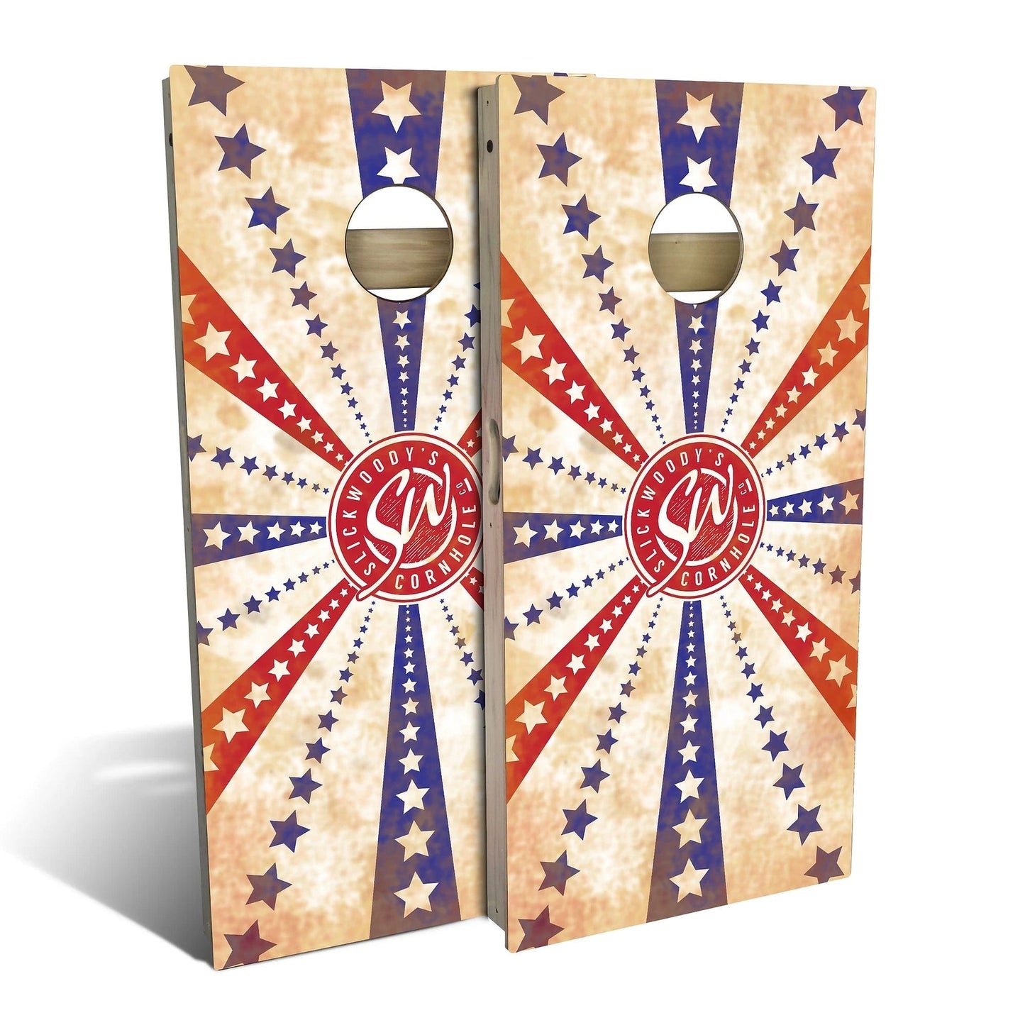 American Flag Stars and Stripes Weatherproof Cornhole Boards