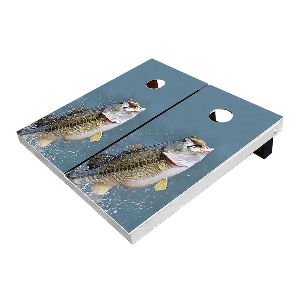 Bass out of Water All-Weather Cornhole Boards