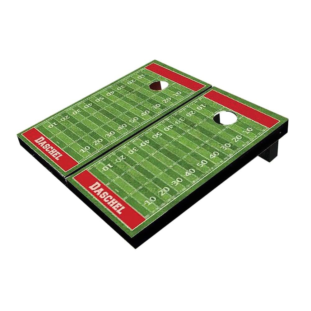 Football Field Theme All-Weather Cornhole Boards