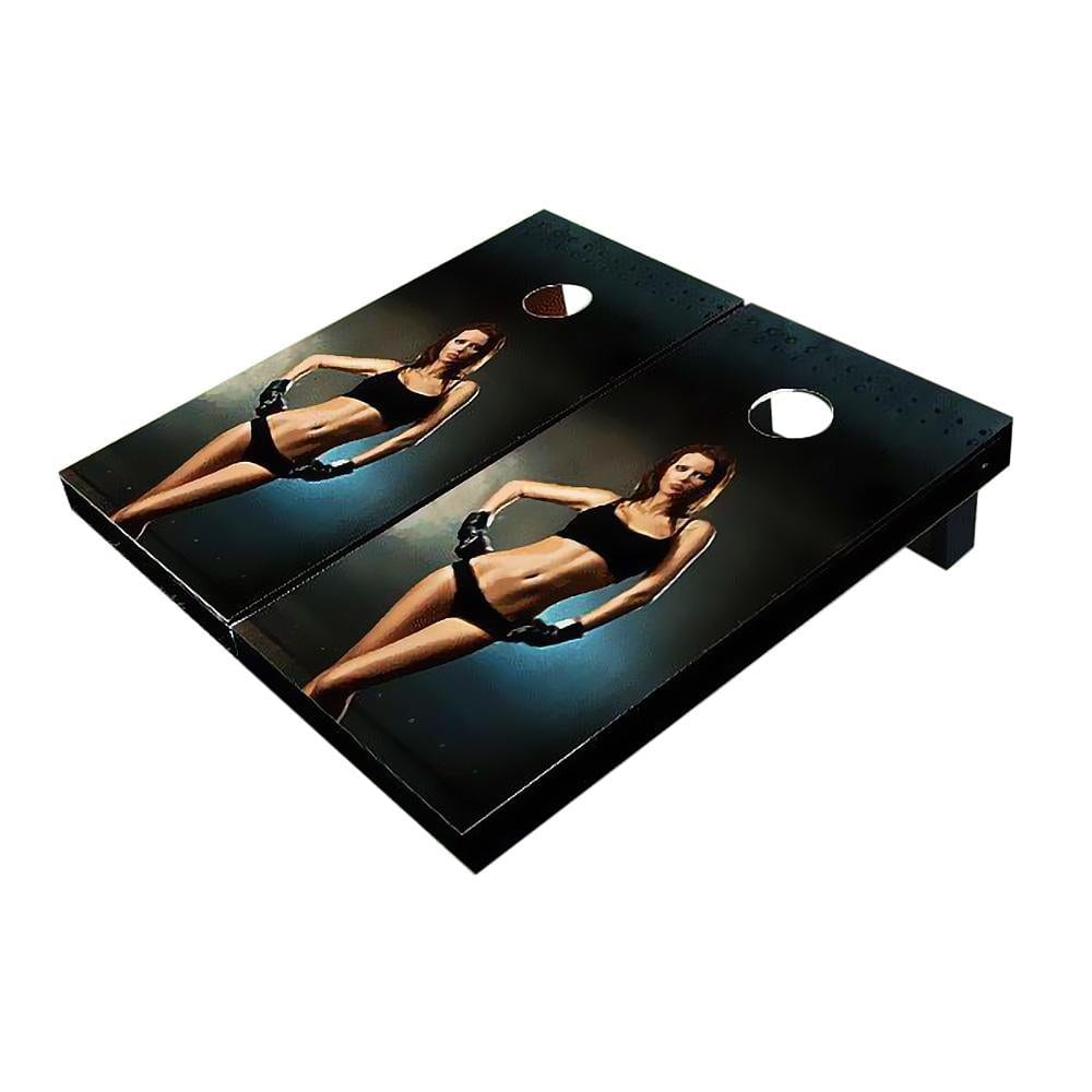 Girl Boxer All-Weather Cornhole Boards