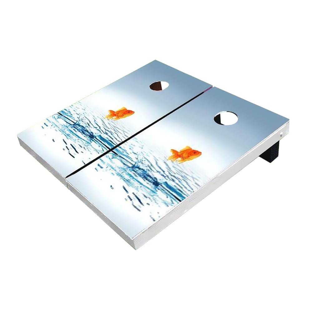 Gold Fish All-Weather Cornhole Boards