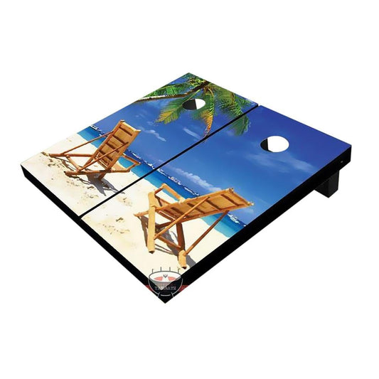 Beach Chair Twins All-Weather Cornhole Boards