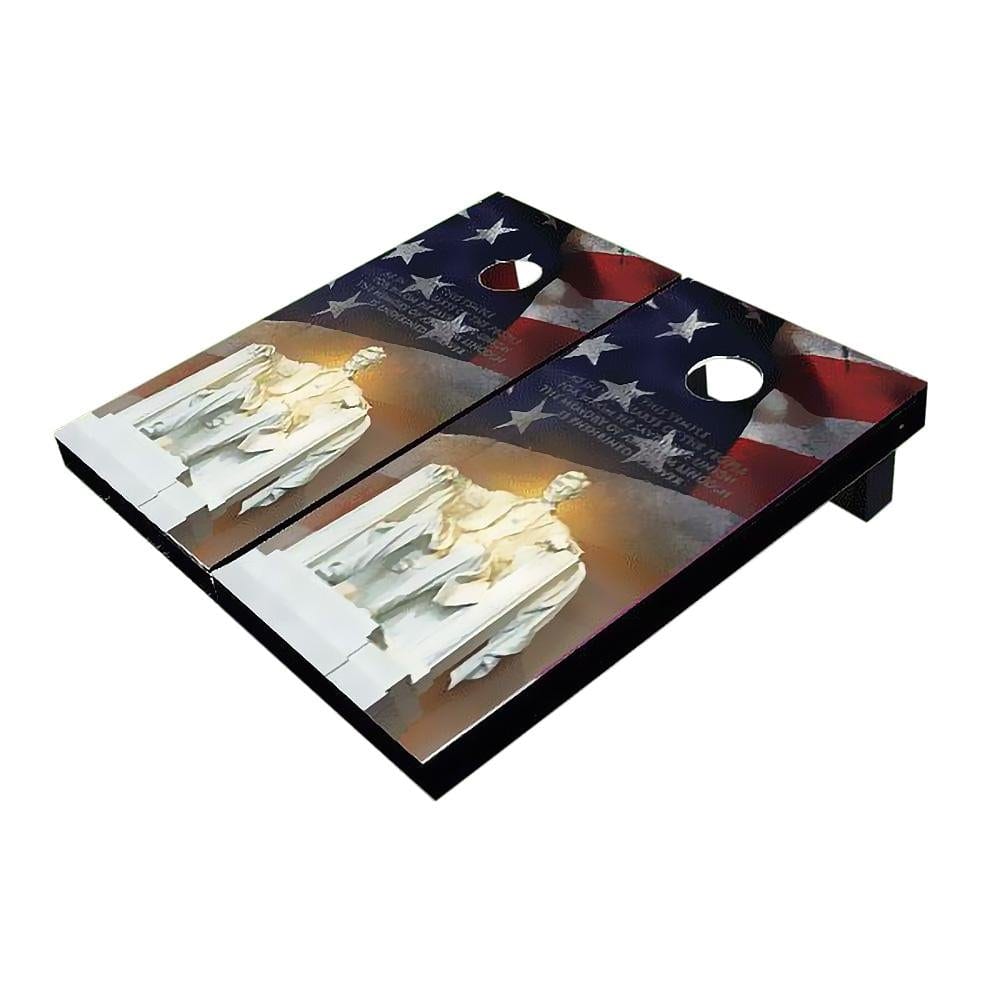 Abe Lincoln All-Weather Cornhole Boards