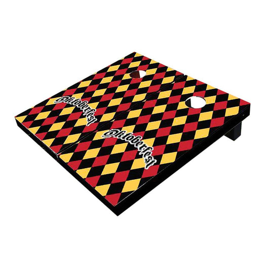 Oktoberfest Black All-Weather Cornhole Boards