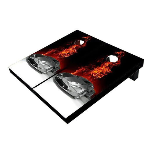 On Fire All-Weather Cornhole Boards