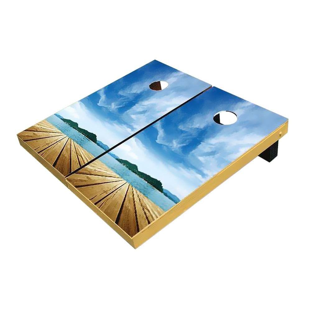 Beach Dock #3 All-Weather Cornhole Boards