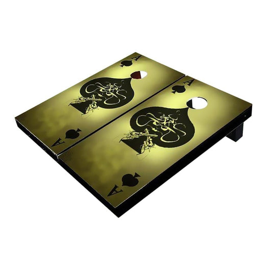 Ace of Spade Grunge All-Weather Cornhole Boards