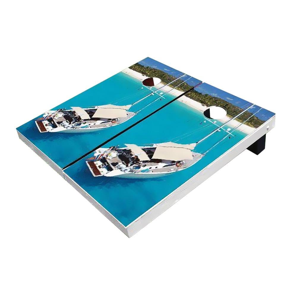 Sail Boat All-Weather Cornhole Boards