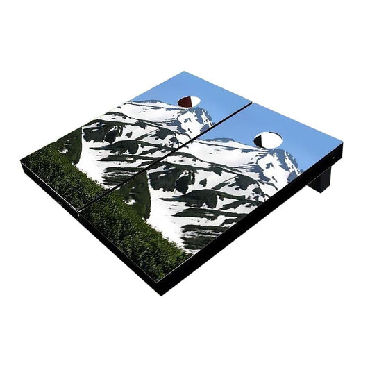 Snowy Mountain Top All-Weather Cornhole Boards